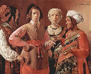 Georges de La Tour The Fortune Teller china oil painting reproduction